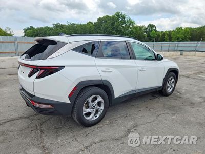 Trzecie zdjęcie samochodu z tyłu: 2022 HYUNDAI TUCSON SEL VIN:5NMJB3AE7NH019789 - miniatura