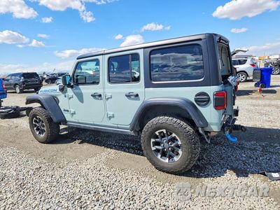 Drugie zdjęcie samochodu z przodu: 2024 JEEP WRANGLER RUBICON 4XE VIN:1C4RJXR62RW209710 - miniatura