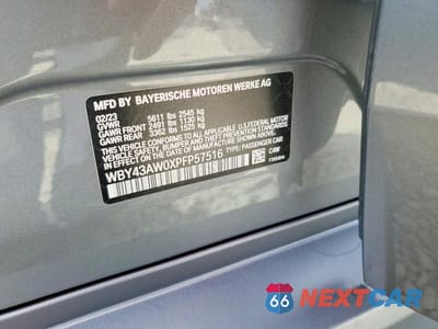 Zdjęcie 12 z 12 samochodu: 2023 BMW I4 EDRIVE 35 VIN:WBY43AW0XPFP57516 - miniatura