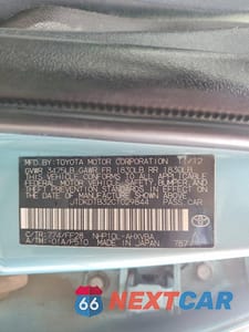 Zdjęcie 12 z 12 samochodu: 2012 TOYOTA PRIUS C TWO VIN:JTDKDTB32C1029844 - miniatura