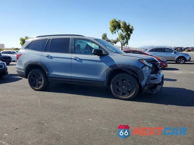 Czwarte zdjęcie samochodu z boku: 2022 HONDA PILOT TRAILSPORT VIN:5FNYF6H85NB084517 - miniatura
