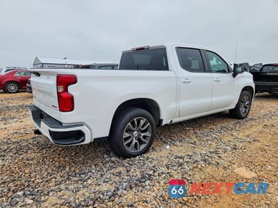 Trzecie zdjęcie samochodu z tyłu: 2019 CHEVROLET SILVERADO K1500 RST VIN:1GCUYEED1KZ141144 - miniatura