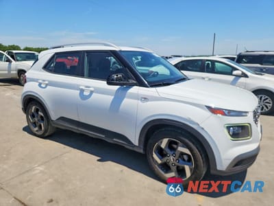 Czwarte zdjęcie samochodu z boku: 2021 HYUNDAI VENUE SEL VIN:KMHRC8A37MU083734 - miniatura