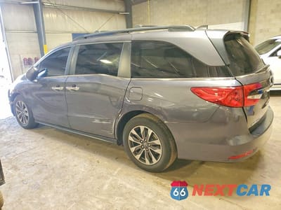 Drugie zdjęcie samochodu z przodu: 2022 HONDA ODYSSEY EXL VIN:5FNRL6H71NB031866 - miniatura
