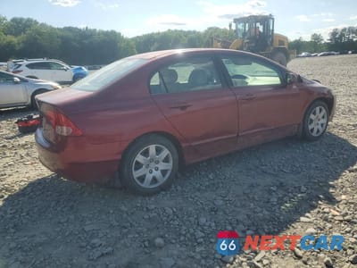 Trzecie zdjęcie samochodu z tyłu: 2006 HONDA CIVIC LX VIN:1HGFA16506L057971 - miniatura