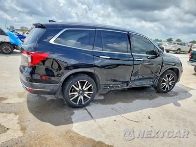 Trzecie zdjęcie samochodu z tyłu: 2019 HONDA PILOT ELITE VIN:5FNYF6H02KB059290 - miniatura