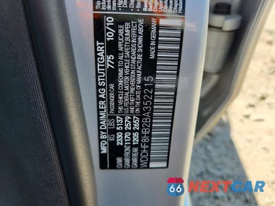 Zdjęcie 12 z 12 samochodu: 2011 MERCEDES-BENZ E 350 4MATIC VIN:WDDHF8HB2BA352215 - miniatura