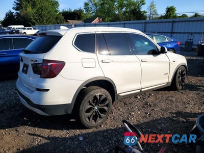 Trzecie zdjęcie samochodu z tyłu: 2017 BMW X3 XDRIVE28I VIN:5UXWX9C39H0T18743 - miniatura