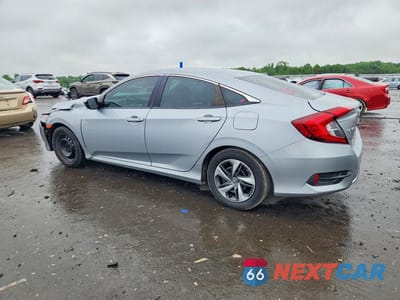 Drugie zdjęcie samochodu z przodu: 2019 HONDA CIVIC LX VIN:2HGFC2F66KH604970 - miniatura