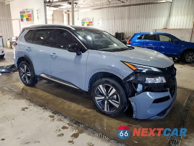 Czwarte zdjęcie samochodu z boku: 2021 NISSAN ROGUE SL VIN:JN8AT3CB1MW208230 - miniatura