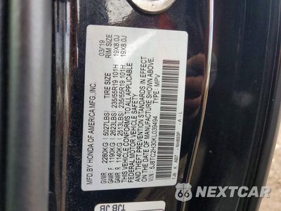 Zdjęcie 12 z 12 samochodu: 2019 ACURA RDX VIN:5J8TC2H30KL039494 - miniatura