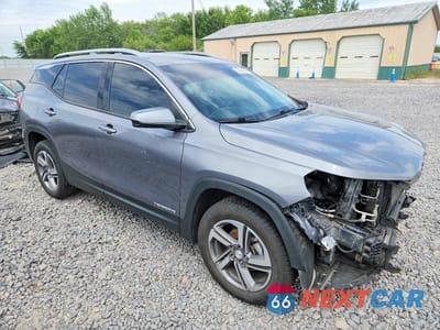 Czwarte zdjęcie samochodu z boku: 2021 GMC TERRAIN SLT VIN:3GKALVEV0ML344373 - miniatura