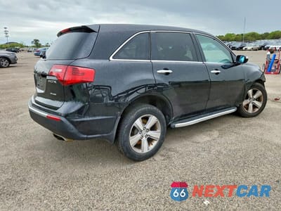 Trzecie zdjęcie samochodu z tyłu: 2012 ACURA MDX TECHNOLOGY VIN:2HNYD2H34CH538079 - miniatura