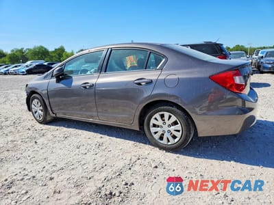 Drugie zdjęcie samochodu z przodu: 2012 HONDA CIVIC LX VIN:19XFB2F53CE070638 - miniatura