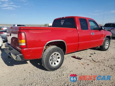 Trzecie zdjęcie samochodu z tyłu: 2002 CHEVROLET SILVERADO K1500 VIN:1GCEK19T22E141788 - miniatura
