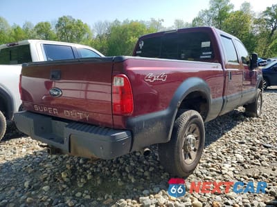 Trzecie zdjęcie samochodu z tyłu: 2008 FORD F250 SUPER DUTY VIN:1FTSW21578ED25899 - miniatura