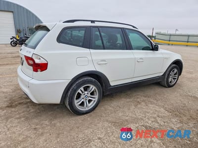 Trzecie zdjęcie samochodu z tyłu: 2006 BMW X3 3.0I VIN:WBXPA93426WG91185 - miniatura