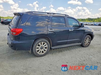 Trzecie zdjęcie samochodu z tyłu: 2008 TOYOTA SEQUOIA PLATINUM VIN:5TDZY67A88S014173 - miniatura