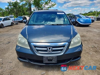 Piąte zdjęcie samochodu w środku: 2006 HONDA ODYSSEY EXL VIN:5FNRL38736B447840 - miniatura