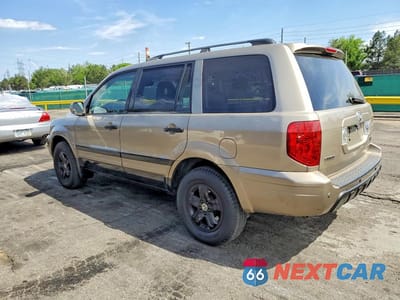 Drugie zdjęcie samochodu z przodu: 2005 HONDA PILOT EXL VIN:2HKYF18705H529046 - miniatura