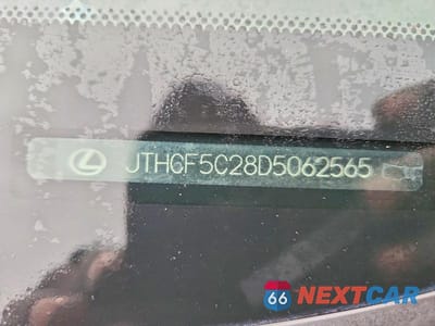 Zdjęcie 14 z 14 samochodu: 2013 LEXUS IS 250 VIN:JTHCF5C28D5062565 - miniatura