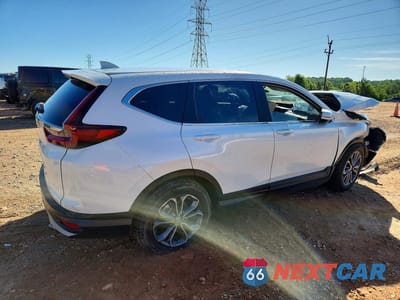 Trzecie zdjęcie samochodu z tyłu: 2021 HONDA CR-V EX VIN:5J6RW1H55MA005071 - miniatura