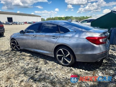 Drugie zdjęcie samochodu z przodu: 2020 HONDA ACCORD SPORT VIN:1HGCV1F35LA152183 - miniatura