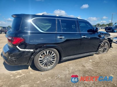 Trzecie zdjęcie samochodu z tyłu: 2021 INFINITI QX80 SENSORY VIN:JN8AZ2BF5M9715899 - miniatura