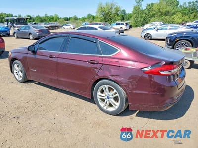 Drugie zdjęcie samochodu z przodu: 2018 FORD FUSION SE HYBRID VIN:3FA6P0LU3JR239134 - miniatura