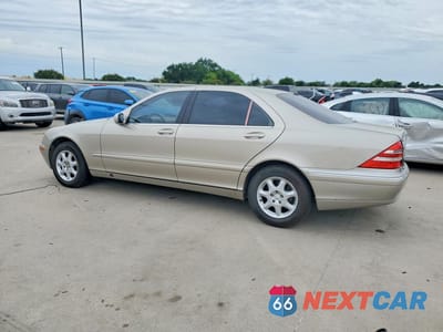 Drugie zdjęcie samochodu z przodu: 2000 MERCEDES-BENZ S 430 VIN:WDBNG70J0YA023656 - miniatura