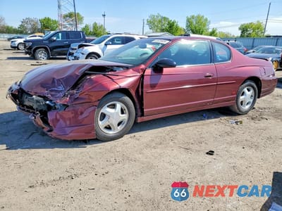 2000 CHEVROLET MONTE CARLO SS 2G1WX12K8Y9351887 - główne zdjęcie licytacji z USA - miniatura