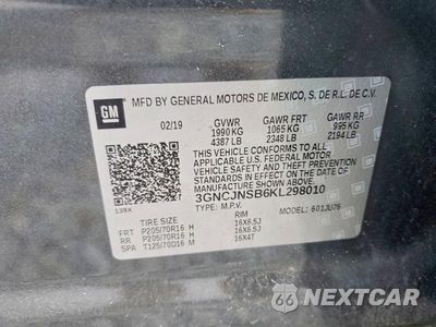 Zdjęcie 12 z 12 samochodu: 2019 CHEVROLET TRAX LS VIN:3GNCJNSB6KL298010 - miniatura