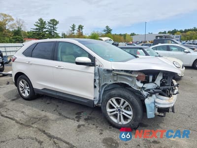 Czwarte zdjęcie samochodu z boku: 2019 FORD EDGE SEL VIN:2FMPK4J93KBC13275 - miniatura