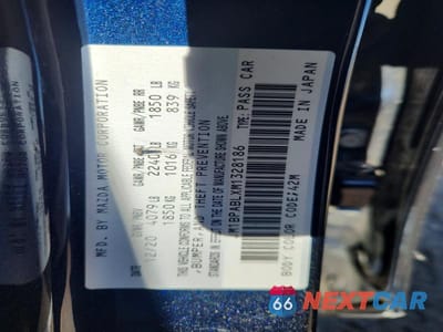 Zdjęcie 12 z 12 samochodu: 2021 MAZDA 3 SELECT VIN:JM1BPABLXM1328186 - miniatura
