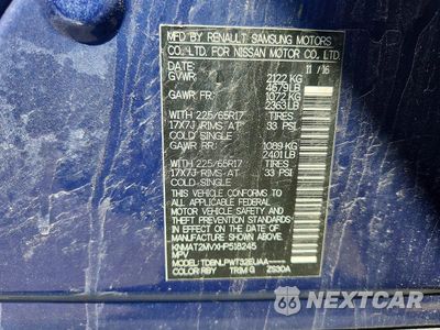 Zdjęcie 13 z 13 samochodu: 2017 NISSAN ROGUE VIN:KNMAT2MVXHP518245 - miniatura