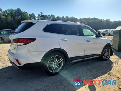 Trzecie zdjęcie samochodu z tyłu: 2017 HYUNDAI SANTA FE LIMITED ULTIMATE VIN:KM8SR4HFXHU180232 - miniatura