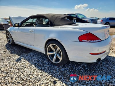 Drugie zdjęcie samochodu z przodu: 2010 BMW 650 I VIN:WBAEB5C59AC225938 - miniatura