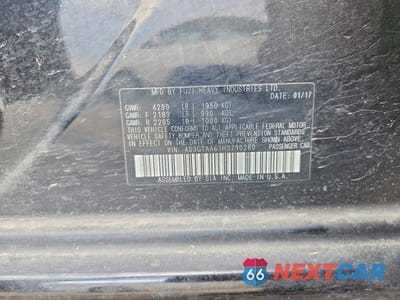 Zdjęcie 12 z 12 samochodu: 2017 SUBARU IMPREZA VIN:4S3GTAA61H3710260 - miniatura