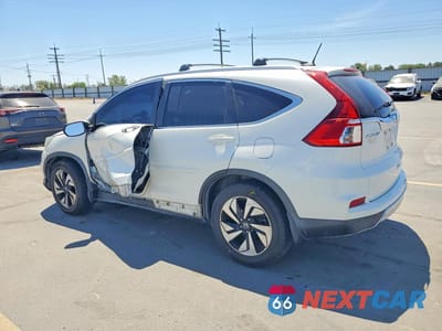 Drugie zdjęcie samochodu z przodu: 2016 HONDA CR-V TOURING VIN:5J6RM4H93GL075493 - miniatura