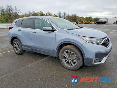 Czwarte zdjęcie samochodu z boku: 2022 HONDA CR-V EX VIN:5J6RW2H53NA000751 - miniatura