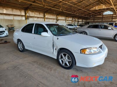 Czwarte zdjęcie samochodu z boku: 2002 NISSAN SENTRA SE-R SPEC V VIN:3N1AB51D22L707641 - miniatura