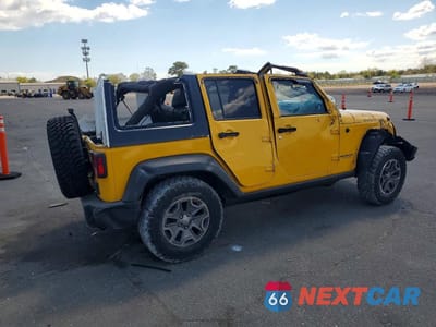 Trzecie zdjęcie samochodu z tyłu: 2015 JEEP WRANGLER UNLIMITED RUBICON VIN:1C4BJWFG9FL566243 - miniatura