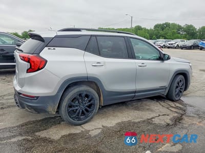Trzecie zdjęcie samochodu z tyłu: 2020 GMC TERRAIN SLE VIN:3GKALMEVXLL341568 - miniatura