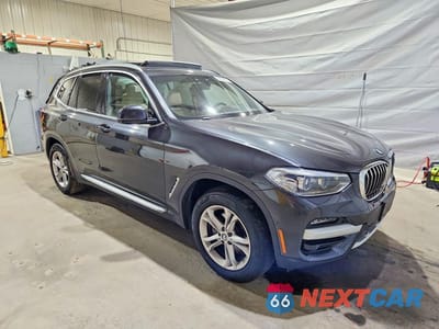 Czwarte zdjęcie samochodu z boku: 2021 BMW X3 XDRIVE30I VIN:5UXTY5C02M9G49834 - miniatura
