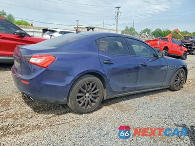 Trzecie zdjęcie samochodu z tyłu: 2014 MASERATI GHIBLI S VIN:ZAM57RTA4E1087750 - miniatura