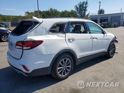 Trzecie zdjęcie samochodu z tyłu: 2018 HYUNDAI SANTA FE SE VIN:KM8SM4HF1JU293670 - miniatura