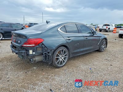 Trzecie zdjęcie samochodu z tyłu: 2019 GENESIS G70 3.3T DESIGN EDITION VIN:KMTG34LE2KU014855 - miniatura