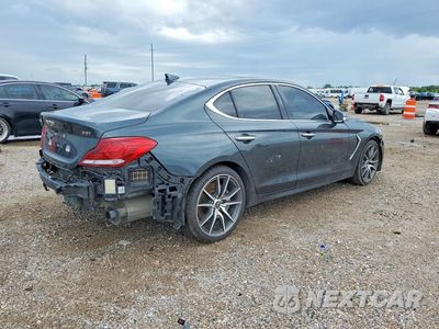 Trzecie zdjęcie samochodu z tyłu: 2019 GENESIS G70 3.3T DESIGN EDITION VIN:KMTG34LE2KU014855 - miniatura