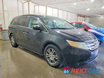 Czwarte zdjęcie samochodu z boku: 2013 HONDA ODYSSEY EXL VIN:5FNRL5H62DB065296 - miniatura