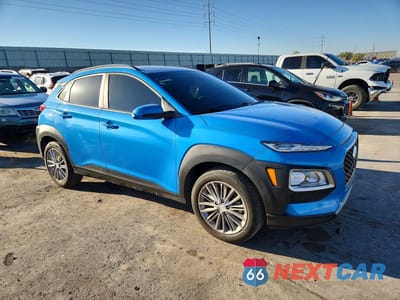 Czwarte zdjęcie samochodu z boku: 2019 HYUNDAI KONA SEL VIN:KM8K6CAA5KU325900 - miniatura